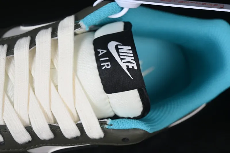 All categories Nk Air Force 1 Air Force series Nk Air Force 1 Low Air Force low-top Nike Air Force 1'07 Low joint black, green and blue Air Force low-top casual sneakers QW5836-022